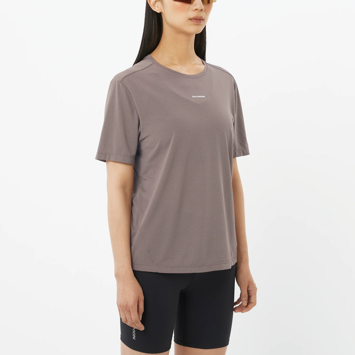 Salomon Shakeout Core Short-Sleeve Tee (Women's) - Iron