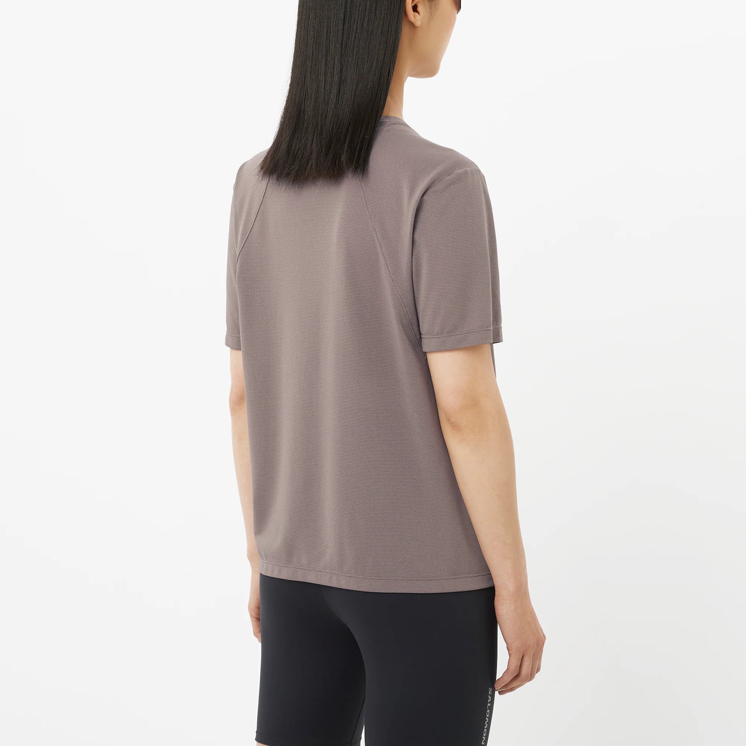 Salomon Shakeout Core Short-Sleeve Tee (Women's) - Iron