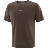 Salomon Shakeout Core Short-Sleeve Tee (Men's) - Coffee Bean