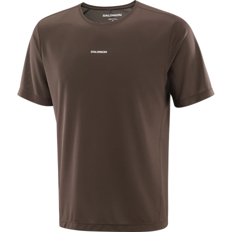 Salomon Shakeout Core Short-Sleeve Tee (Men's) - Coffee Bean
