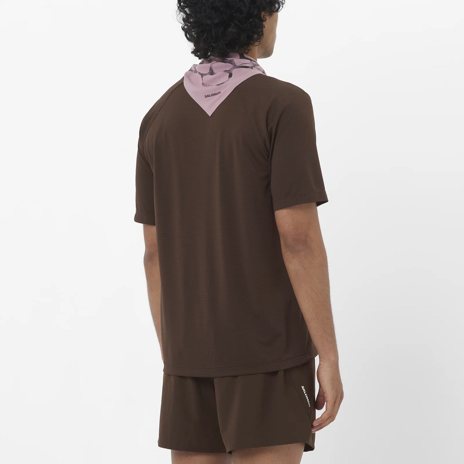 Salomon Shakeout Core Short-Sleeve Tee (Men's) - Coffee Bean