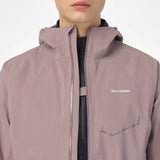 Purple jacket with Salomon branding on a white background - Salomon Bonatti Waterproof Jacket (Women's) - Antler