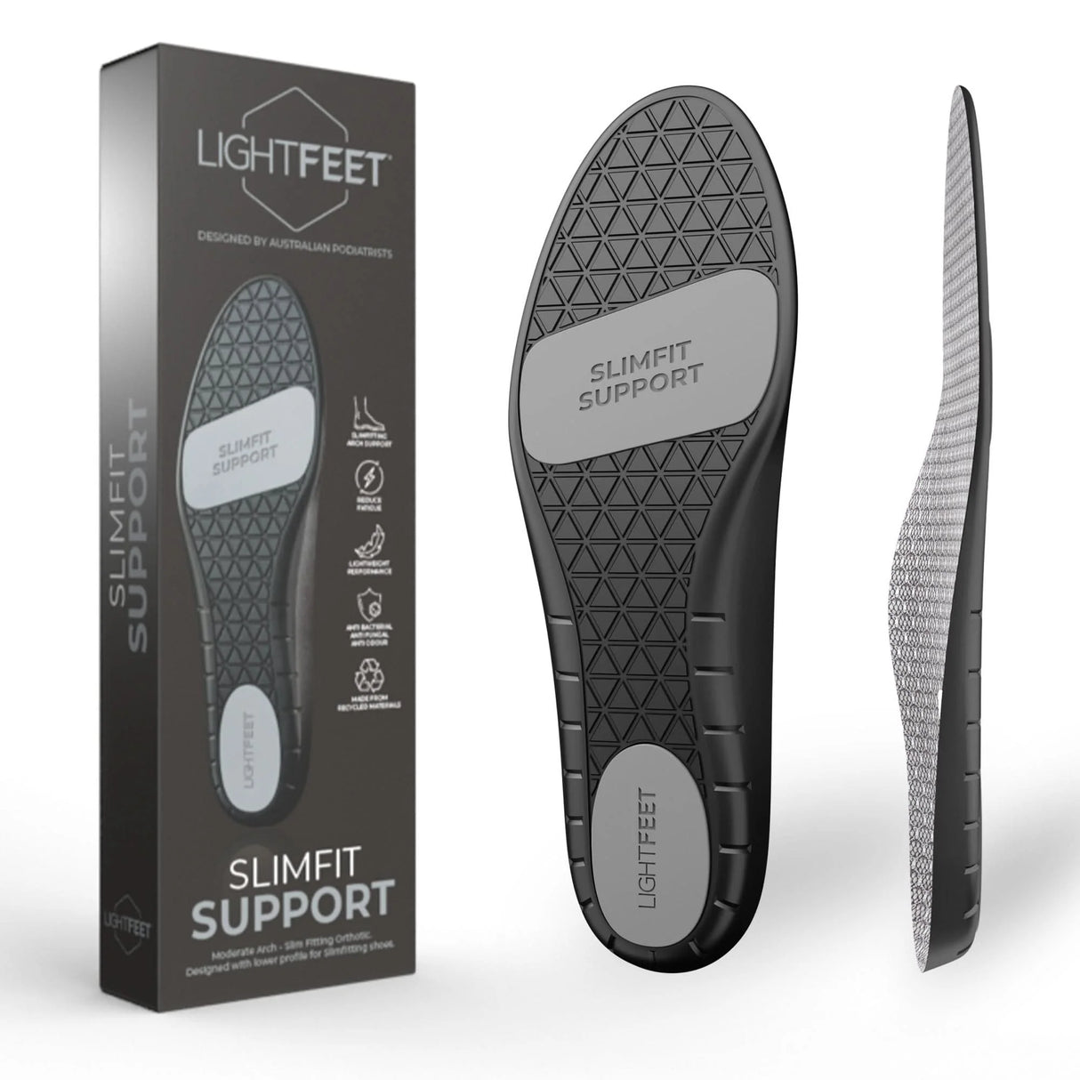 Lightfeet Slimfit Support Orthotic Insole (Unisex)