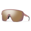  - Smith Bobcat Sunglasses - Matte Chalk Rose | ChromaPop Rose Gold Mirror