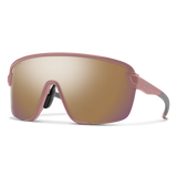  - Smith Bobcat Sunglasses - Matte Chalk Rose | ChromaPop Rose Gold Mirror