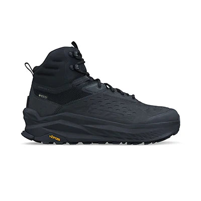 Altra Olympus 6 Hike Mid GTX Boot (Men's) - Black - Find Your Feet Australia Hobart Launceston Tasmania