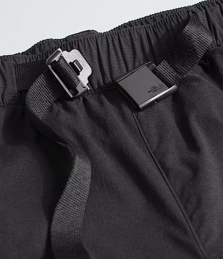 The North Face Class V Pathfinder Belted 7'' Shorts (Men's) - TNF Black