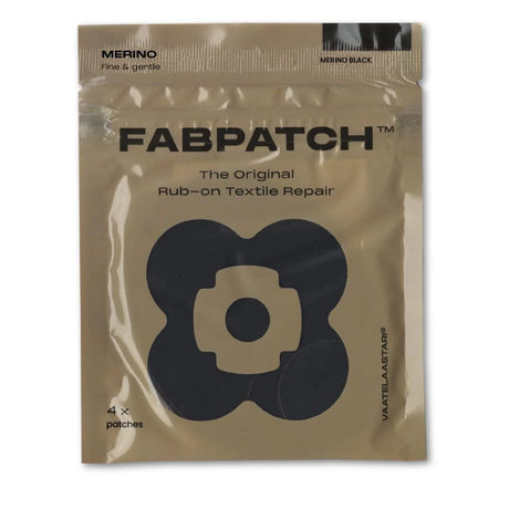 FabPatch Merino Patches - Black