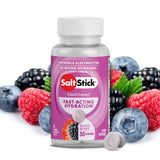 SaltStick FastChews bottle with mixed berries on a white background - SaltStick FastChews - Mixed Berry Bottle