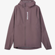 Purple raincoat with a brand logo on a light gray background - NNormal Trail Rain Jacket 02 (Men's) - Purple