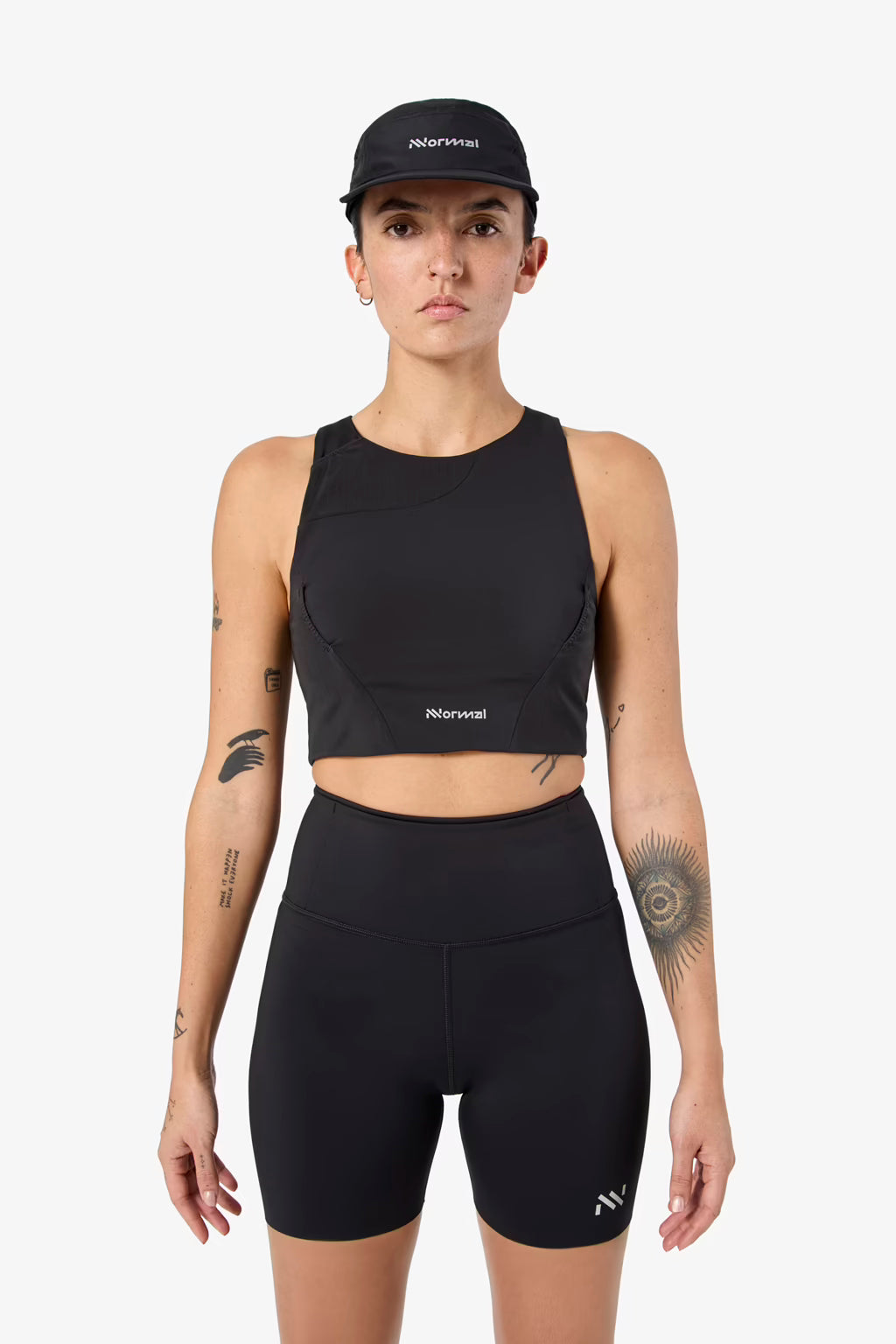 NNormal Crop Top 02 (Women's) - Black