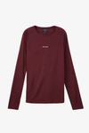 NNormal Merino Long Sleeve 02 (Men's) - Burgundy