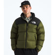  - The North Face 1996 Retro Nuptse Jacket (Men's) - Woodland Green/TNF Black