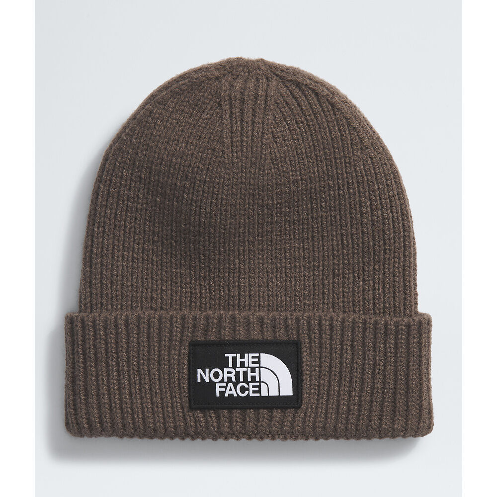 The North Face TNF Logo Box Cuffed Beanie (Unisex)