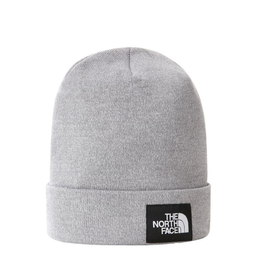 The North Face Dock Worker Recycled Beanie (Unisex) -TNF Light Grey Heather
