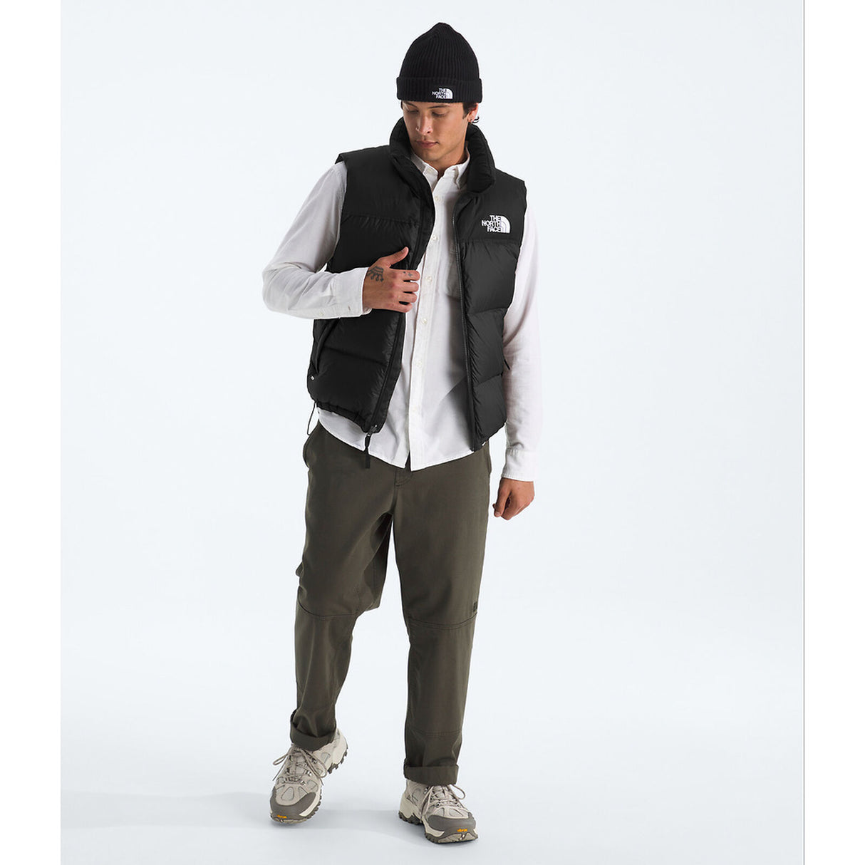 The North Face 1996 Retro Nuptse Vest (Men's) - TNF Black-Recycled Down