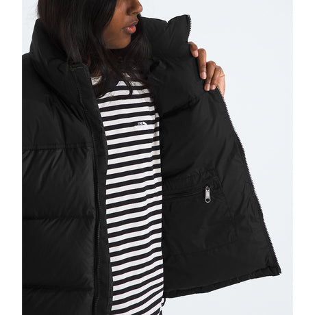 The North Face 1996 Retro Nuptse Vest (Womens) - TNF Black-Recycled Down