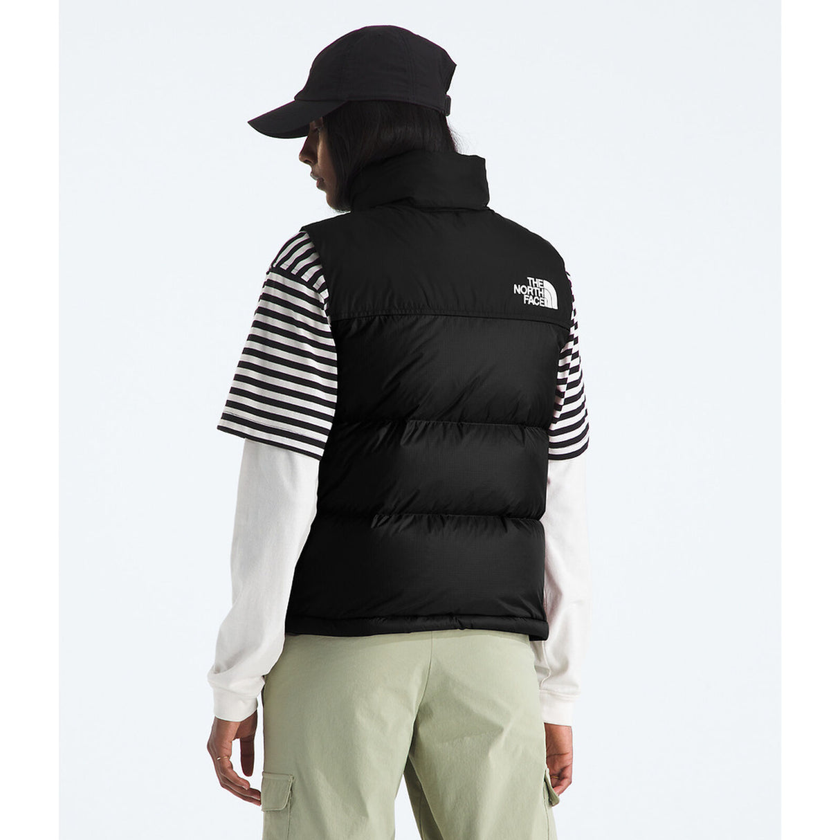 The North Face 1996 Retro Nuptse Vest (Womens) - TNF Black-Recycled Down