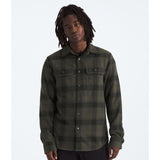 The North Face Arroyo Flannel Shirt (Men's) - New Taupe Green TNF Shadow Small Plaid - Find Your Feet Australia Hobart Launceston Tasmania