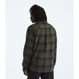 The North Face Arroyo Flannel Shirt (Men's) - New Taupe Green TNF Shadow Small Plaid - Find Your Feet Australia Hobart Launceston Tasmania