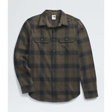 The North Face Arroyo Flannel Shirt (Men's) - New Taupe Green TNF Shadow Small Plaid - Find Your Feet Australia Hobart Launceston Tasmania