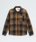 The North Face Campshire Fleece Shirt (Men's) - Utility Brown TNF Shadow Plaid