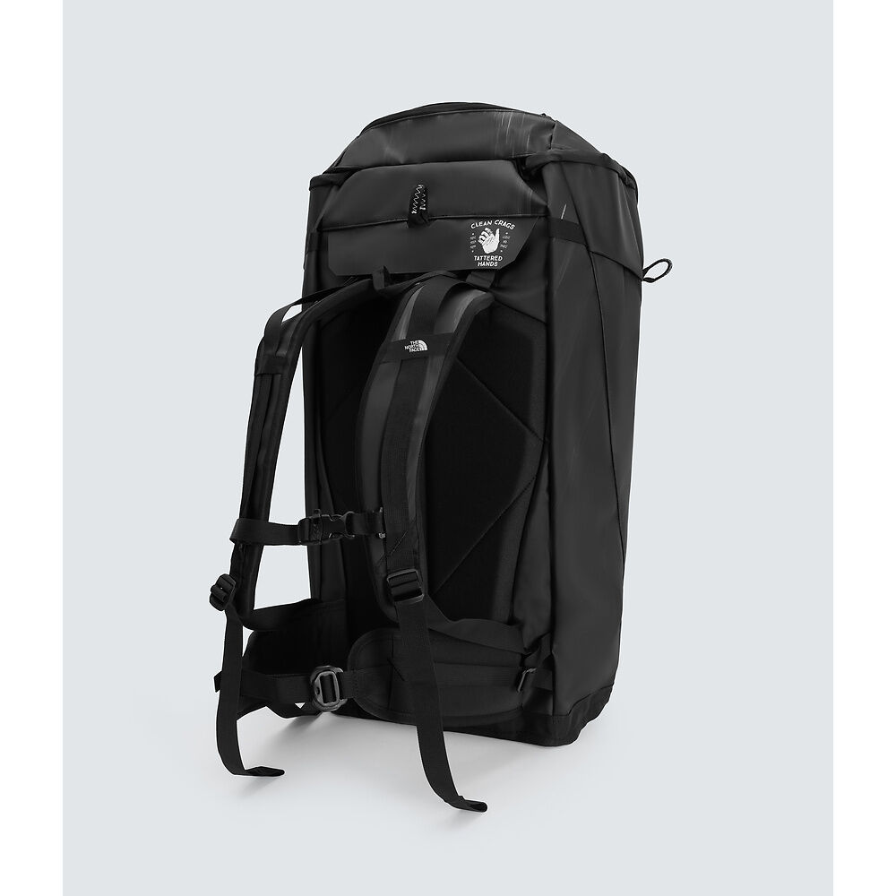 The North Face Cinder 55 Litre Pack - TNF Black Swirl/TNF Black-NPF - Find Your Feet Australia Hobart Launceston Tasmania
