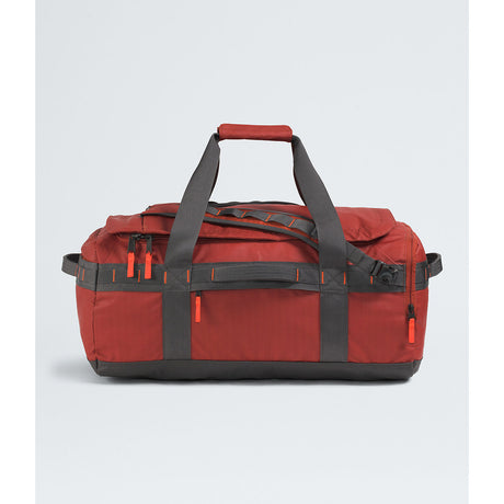 The North Face Base Camp Voyager Duffel 62L - Iron Clay/Anthracite Grey/Lava Red
