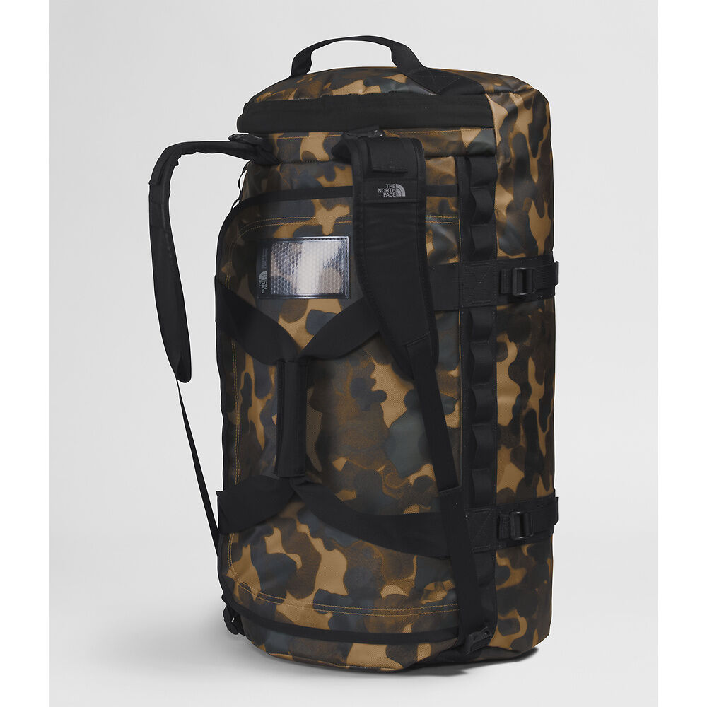 The North Face Base Camp Duffel Medium - Utility Brown Camo Texture Small Print/TNF Black-NPF