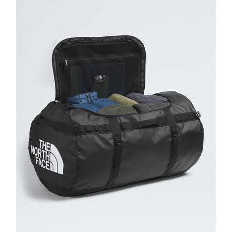 The North Face Base Camp Duffel XXL 150L - TNF Black/TNF White-NPF