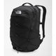 Black backpack with The North Face logo on a white background - The North Face Borealis Backpack - TNF Black/TNF Black-NPF