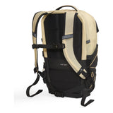 Beige and black backpack on a white background - The North Face Borealis Backpack - Desert Stone/Stone Slab/Ember Soil