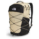Beige and black backpack with The North Face logo on a white background - The North Face Borealis Backpack - Desert Stone/Stone Slab/Ember Soil