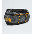 The North Face Base Camp Duffel Small 50L - Anthracite Grey Conrad Topos Print/Summit Gold