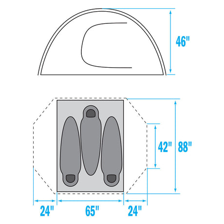 The North Face Stormbreak 3 Tent The North Face