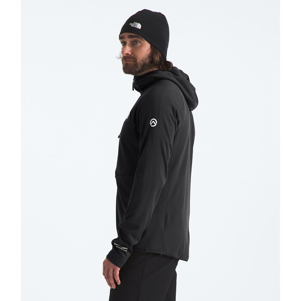 The North Face Summit Series FUTUREFLEECE™ Full Zip Hooded Jacket (Men's) - TNF Black-NPF - Find Your Feet Australia Hobart Launceston Tasmania