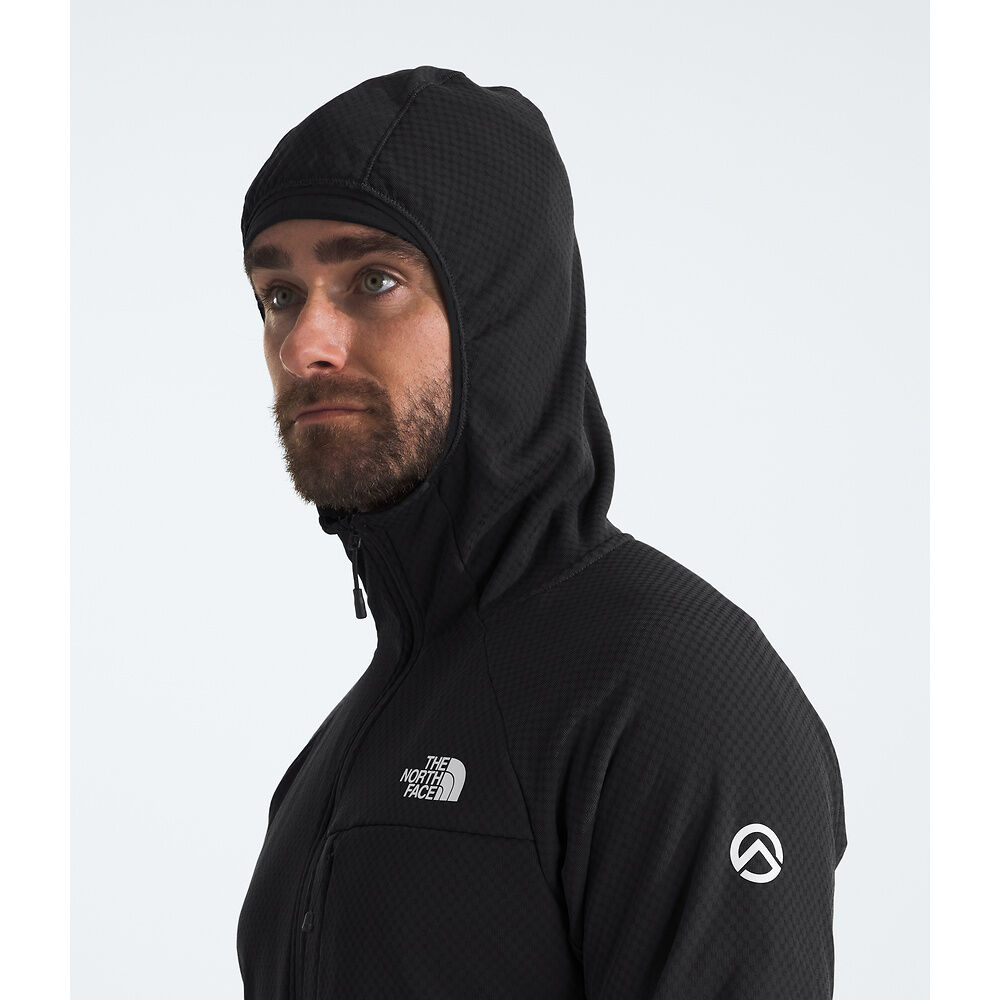 The North Face Summit Series Futurefleece FZ Hoodie (Men's) - TNF Black-NPF - Find Your Feet Australia Hobart Launceston Tasmania