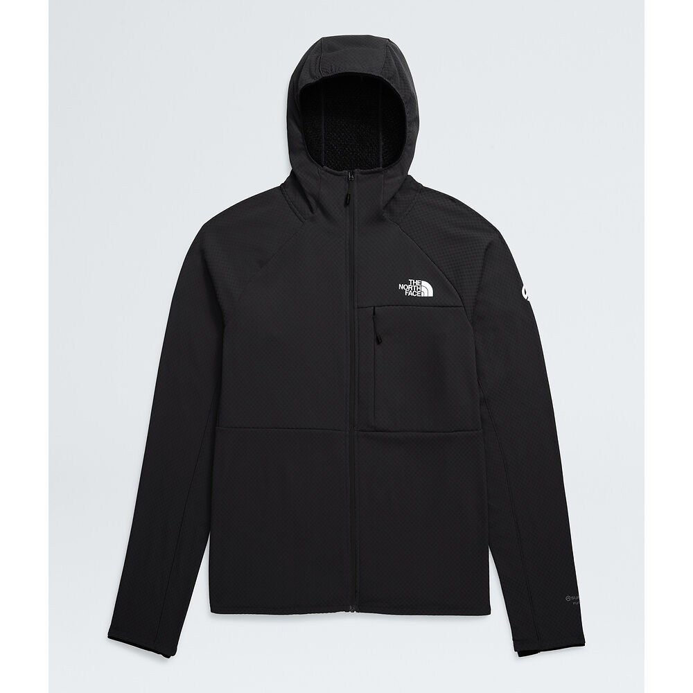 The North Face Summit Series FUTUREFLEECE™ Full Zip Hooded Jacket (Men's) - TNF Black-NPF - Find Your Feet Australia Hobart Launceston Tasmania