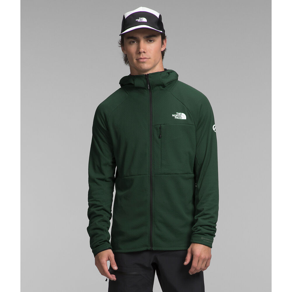 The North Face Summit Series Futurefleece FZ Hoodie (Men's) - Pine Needle - Find Your Feet Australia Hobart Launceston Tasmania