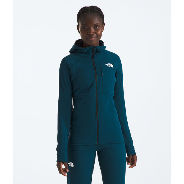 The North Face Summit Series FUTUREFLEECE™ Full Zip Hoodie (Women's) - Midnight Petrol - Find Your Feet Australia Hobart Launceston Tasmania