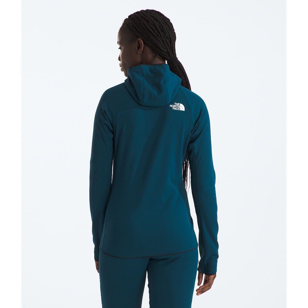 The North Face Summit Series FUTUREFLEECE™ Full Zip Hoodie (Women's) - Midnight Petrol - Find Your Feet Australia Hobart Launceston Tasmania
