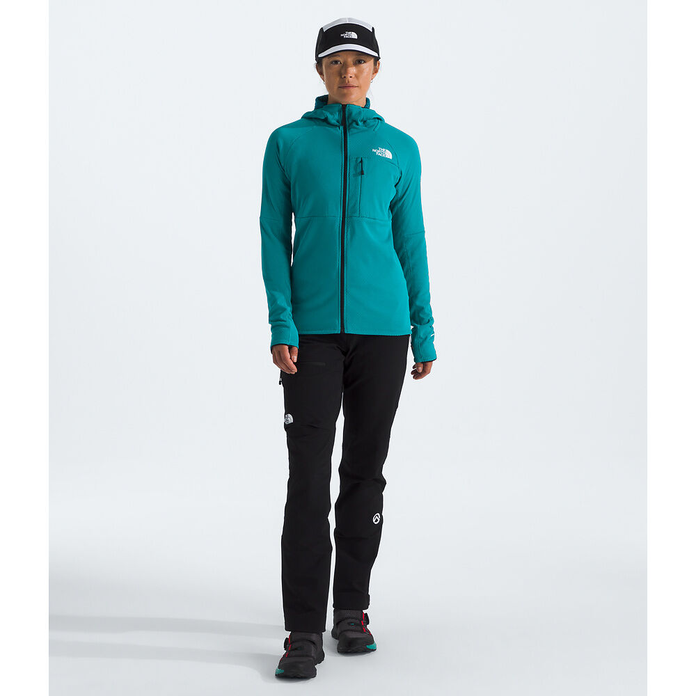 The North Face Summit Series FUTUREFLEECE™ Full Zip Hoodie (Women's) - Deep Teal - Find Your Feet Australia Hobart Launceston Tasmania