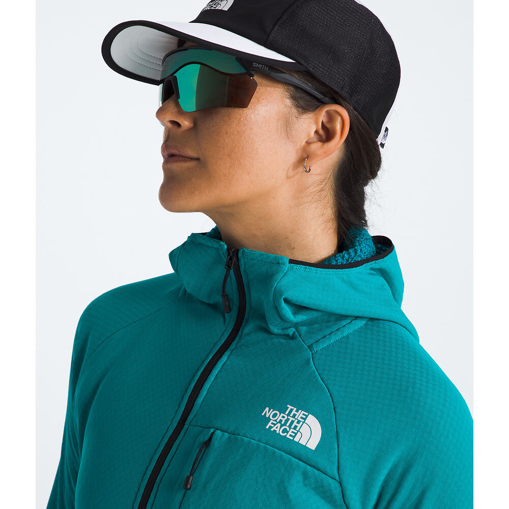 The North Face Summit Series FUTUREFLEECE™ Full Zip Hoodie (Women's) - Deep Teal - Find Your Feet Australia Hobart Launceston Tasmania