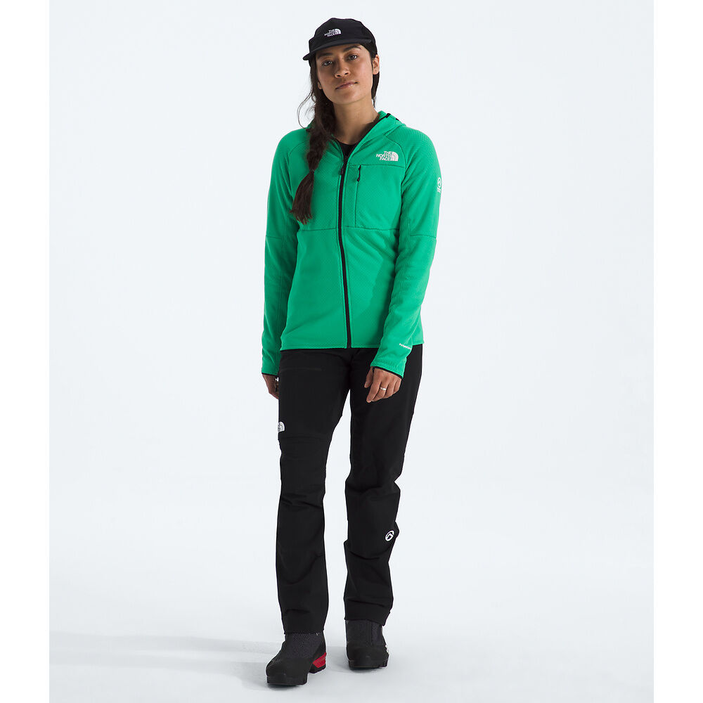 The North Face Summit Series FUTUREFLEECE™ Full Zip Hoodie (Women's) - Nebula Green - Find Your Feet Australia Hobart Launceston Tasmania