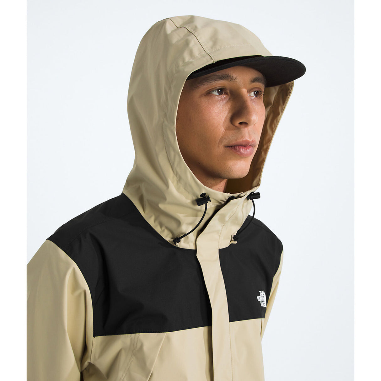 The North Face Antora Jacket (Men's) - Desert Stone/TNF Black