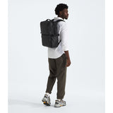 The North Face Base Camp Voyager Daypack - TNF Black/Asphalt Grey - Find Your Feet Australia Hobart Launceston Tasmania