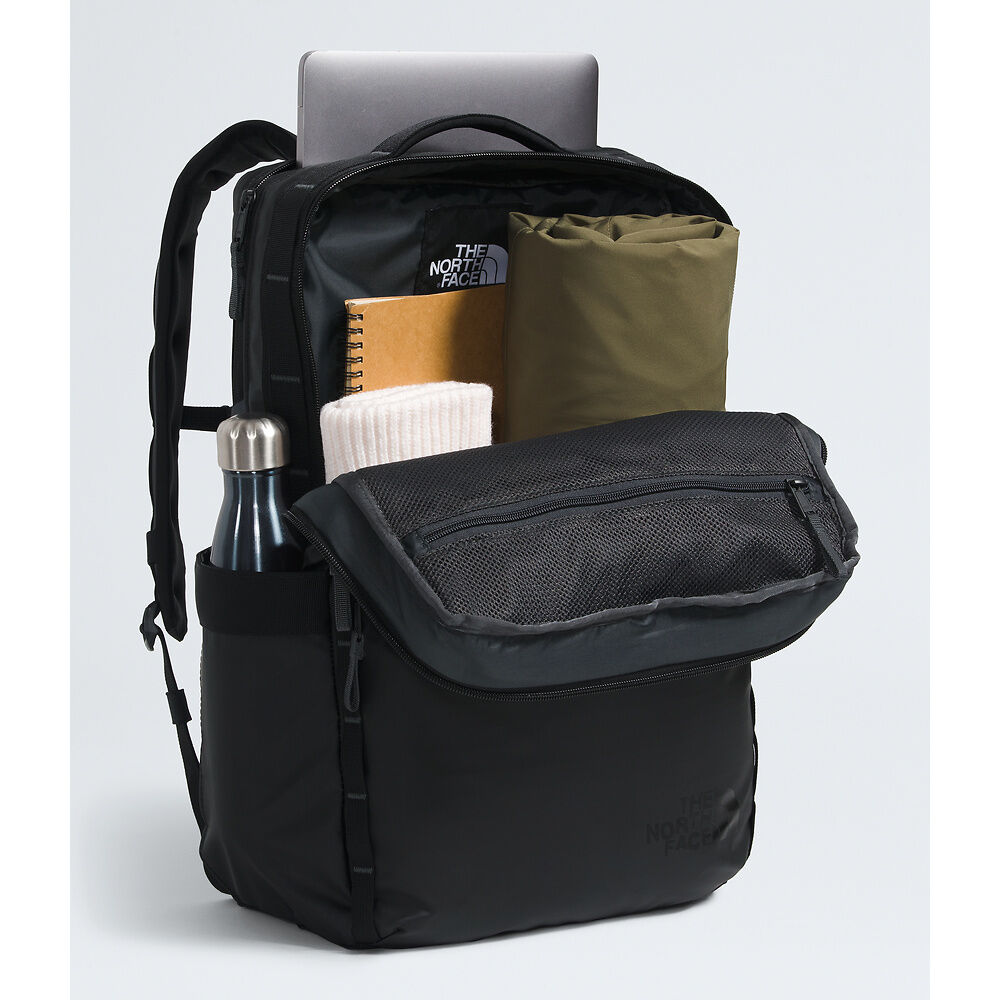The North Face Base Camp Voyager Daypack - TNF Black/Asphalt Grey - Find Your Feet Australia Hobart Launceston Tasmania