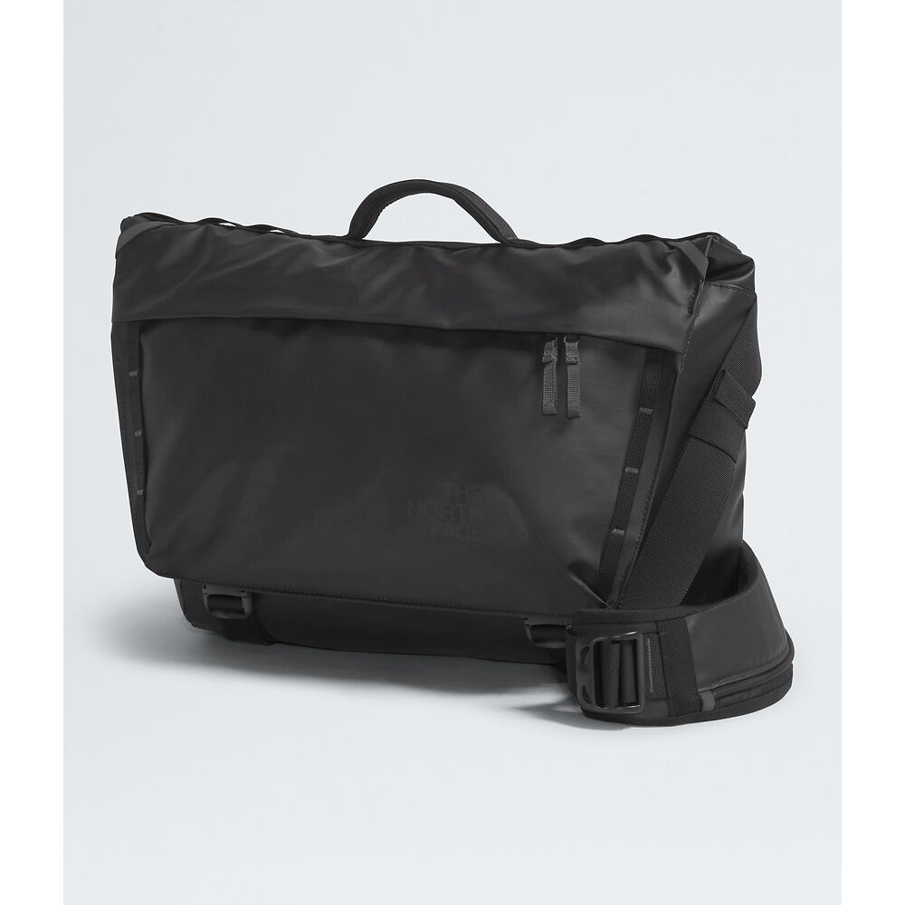 The North Face Base Camp Voyager Messenger Bag - TNF Black/Asphalt Grey - Find Your Feet Australia Hobart Launceston Tasmania