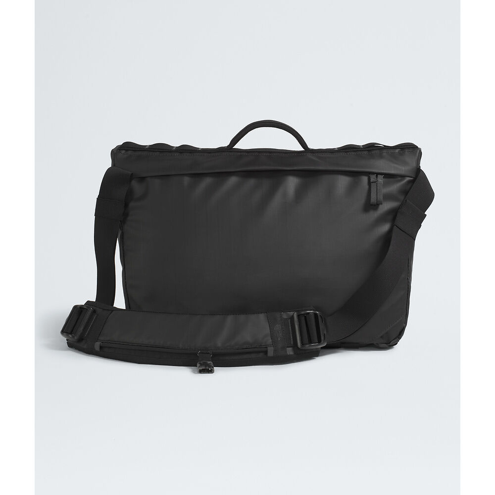 The North Face Base Camp Voyager Messenger Bag - TNF Black/Asphalt Grey - Find Your Feet Australia Hobart Launceston Tasmania