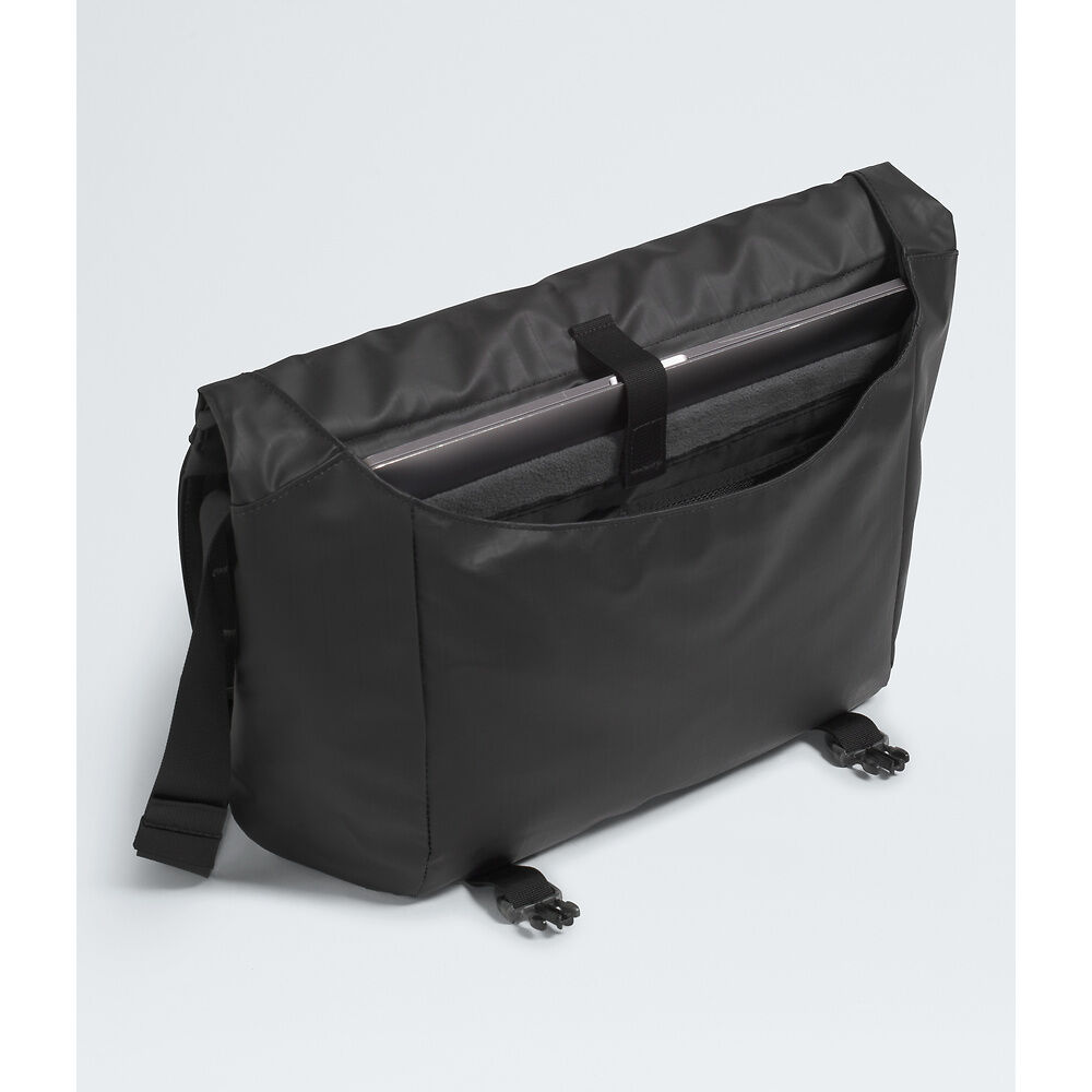The North Face Base Camp Voyager Messenger Bag - TNF Black/Asphalt Grey - Find Your Feet Australia Hobart Launceston Tasmania